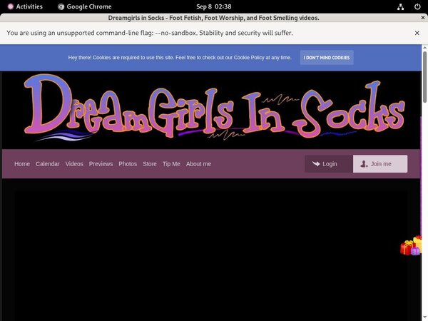 Mobile Dreamgirls In Socks Account