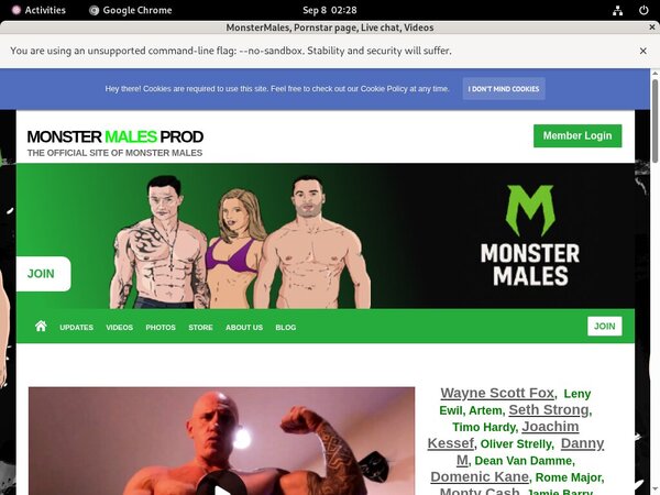 MonsterMales Bank Payment MonsterMales Bank Payment
