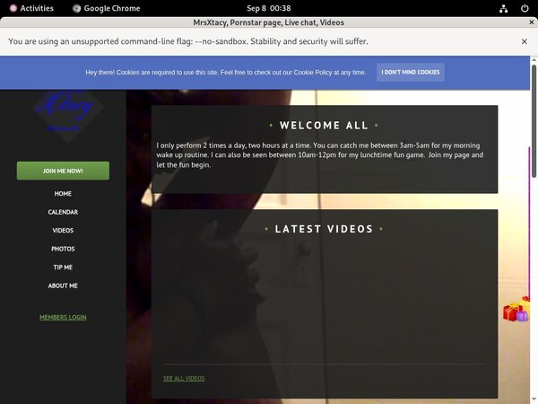 MrsXtacy Sign Up