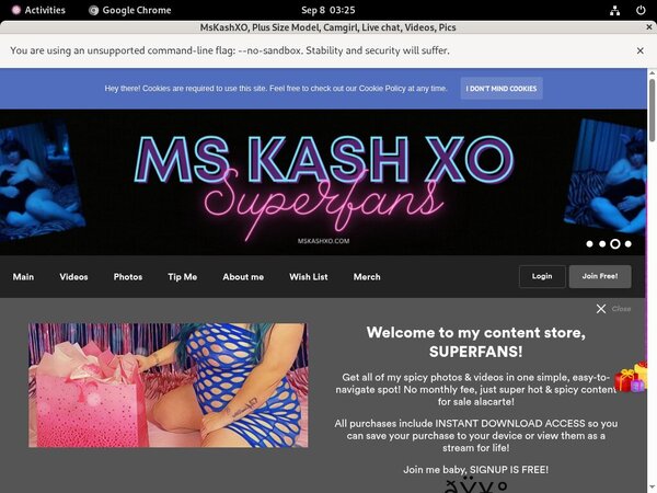 Mskandykash.modelcentro.net Member