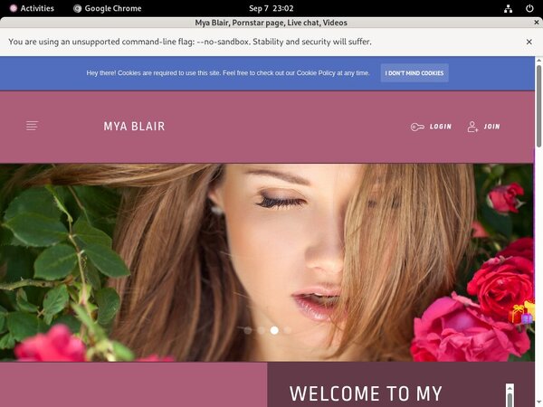 Mya Blair Paypal Signup