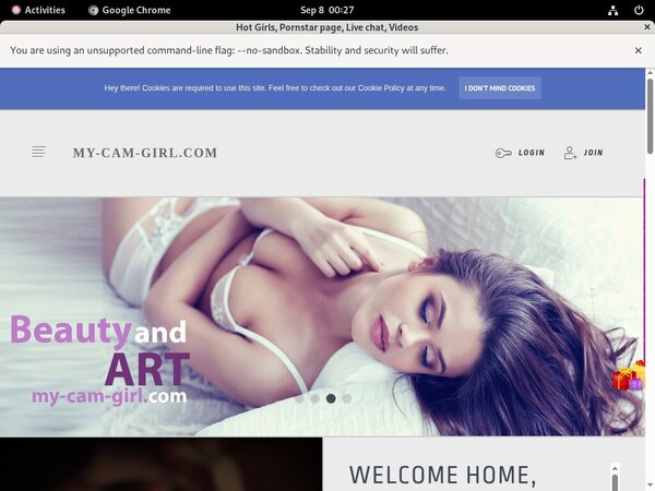 My-cam-girl.com Hack Account