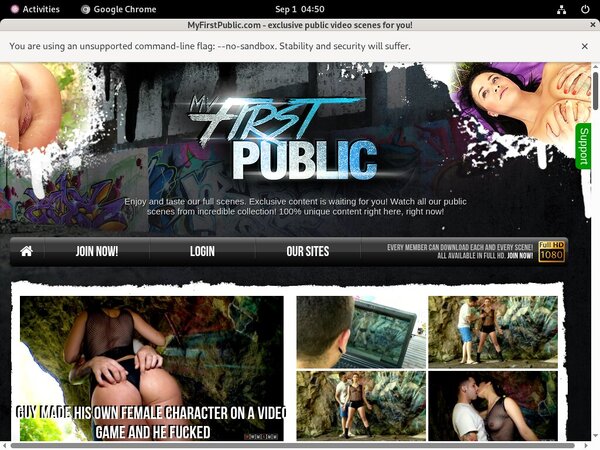 Myfirstpublic X