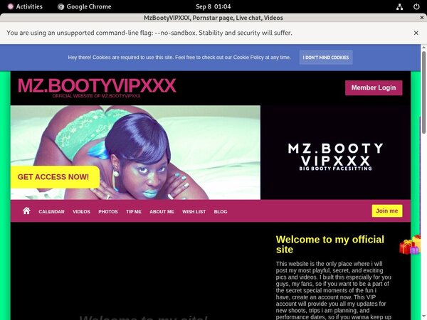 MzBootyVIPXXX Trial Cost