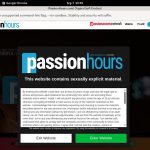 New Passion Hours Password