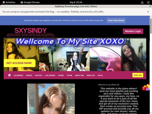 New Sxysindyxoxo Password