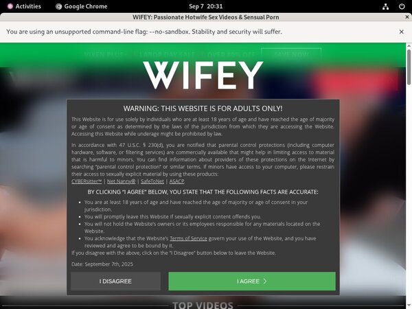 New Wifey Discount