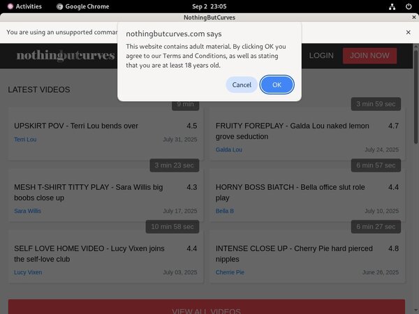 Nothingbutcurves.com Free App