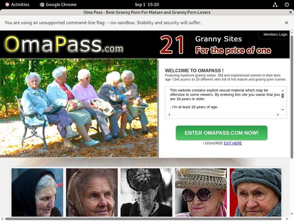 Oma Pass Squirt