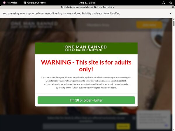 Onemanbanned.tv Episodes