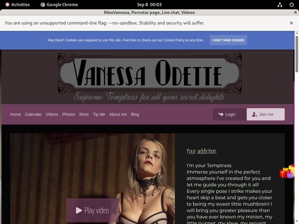 Pay Pal MissVanessa