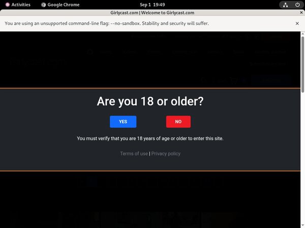 Premium Girlycastshop.com Passwords