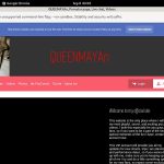 Queenmayan.modelcentro.com With Online Check