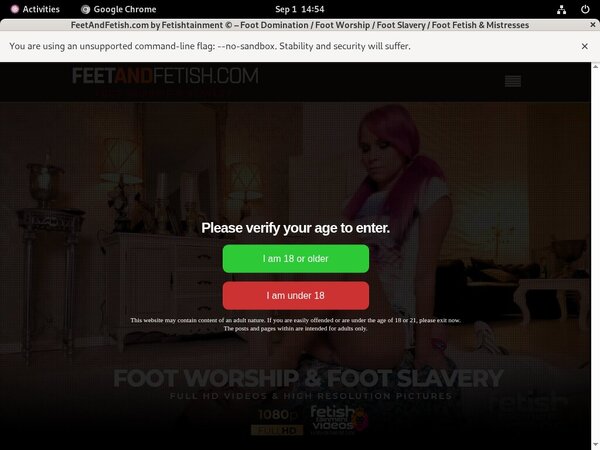 Save On Feetandfetish.com Trial