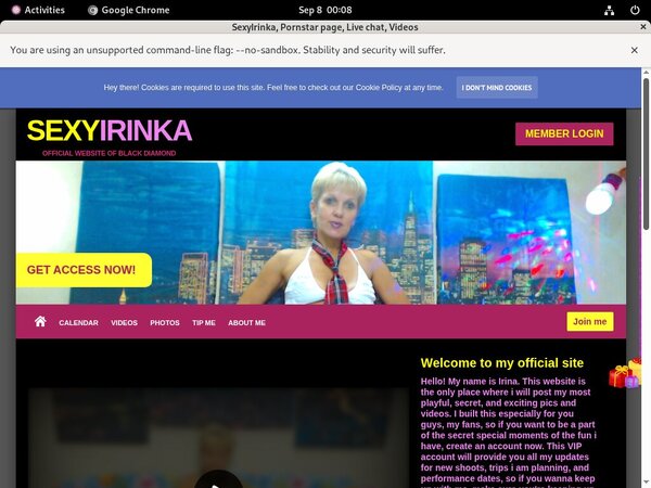 Sexyirinka.modelcentro.com Sample