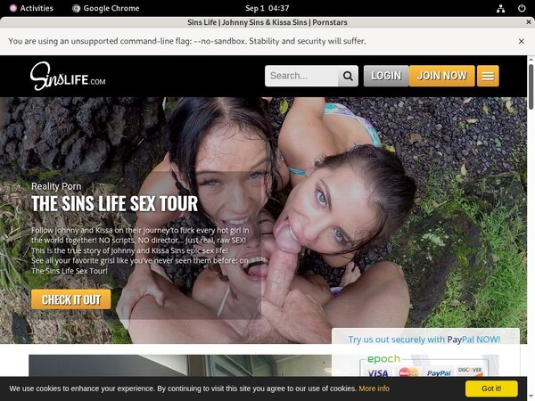 Sinslife Get Trial Membership