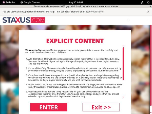 Staxus.com Free Trial Subscription