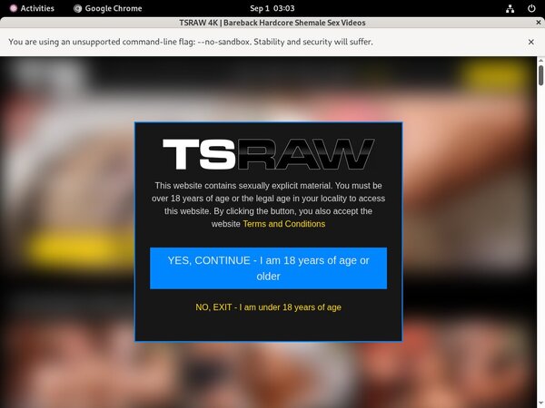 TS Raw Day Trial Membership