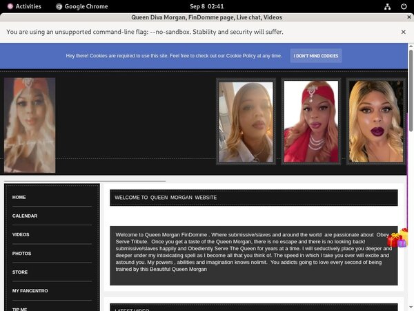 Thequeenmorgan.net Massage