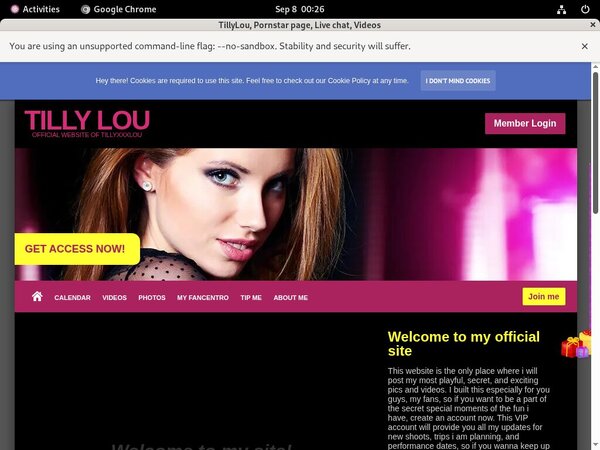 TillyLou With Bank Account