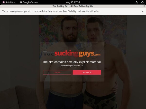 Toesuckingguys.com Passworter