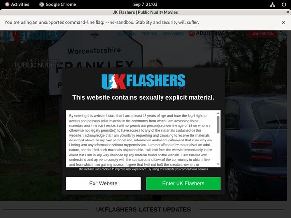 UK Flashers Live Cams