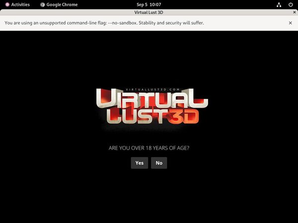 Virtuallust 3D Username