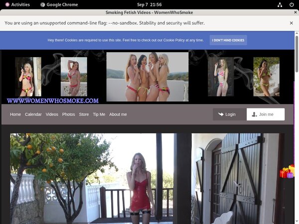 Womenwhosmoke.com Gallaries