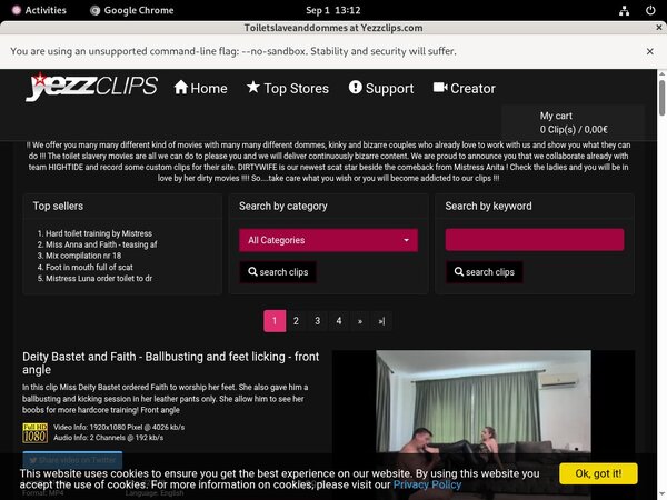 Yezzclips.com Network Discount