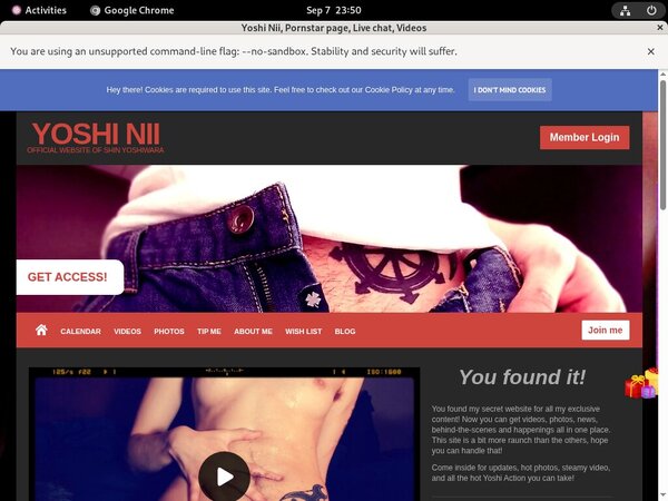 YoshiNii Paysite Review