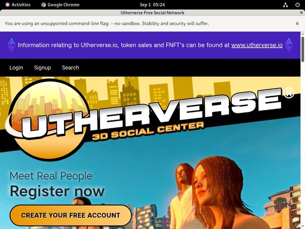 Get Utherverse Free Logins