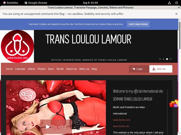 TransLoulouLamour Account And Password