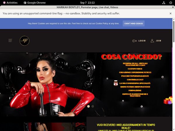 MARIKAH BENTLEY Account Forum