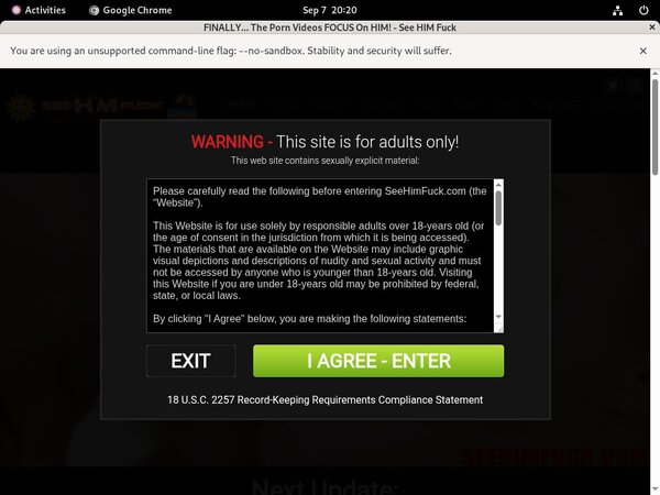 Seehimfuck Password Info