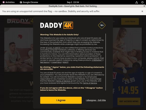 4k Daddy Free Membership