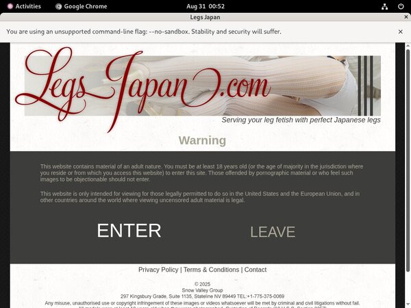 Legs Japan On Sale