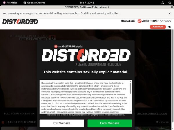 Distorded Free Trial Join