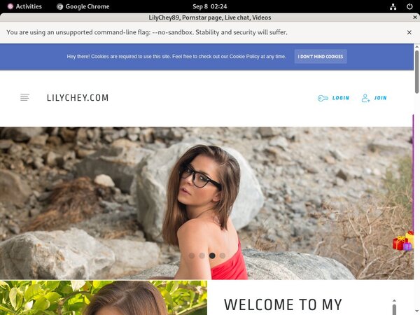 LilyChey89 Login Codes