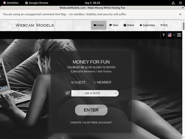 Webcam Models Adult Passwords